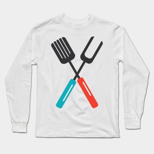 Barbeque Cross Long Sleeve T-Shirt